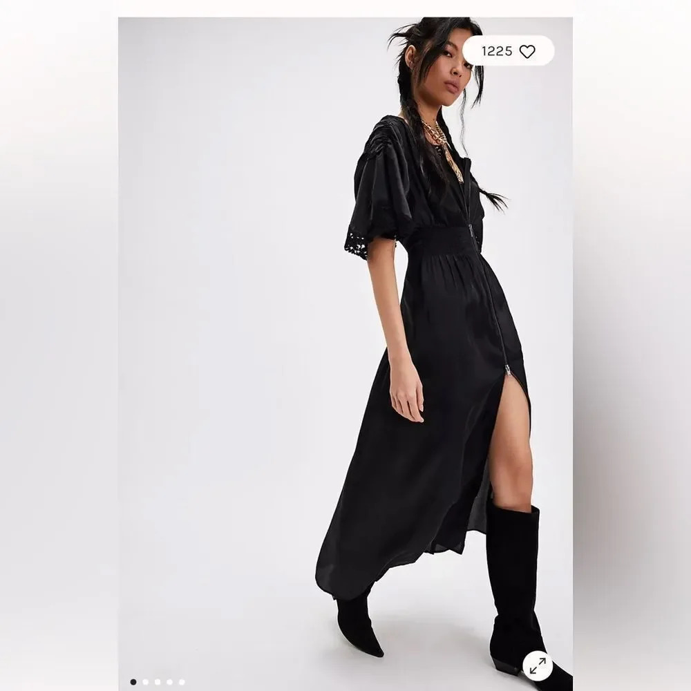 Free People Midsummer's Day Midi Dress